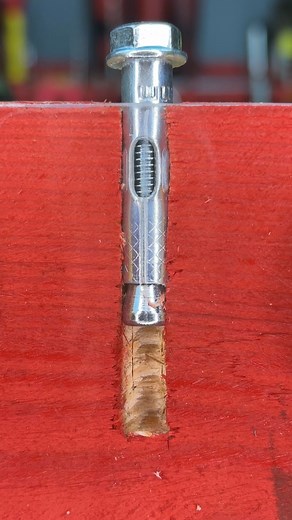 1.8M views · 8.6K reactions | Ever wondered how a metal anchor works?  Watch this satisfying close-up view through plexiglass to see all the details. | Turbo Tips | Facebook