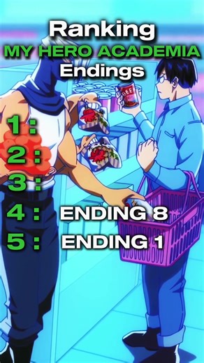 TOP 5 BEST MHA ENDINGS #anime #mhaedit #mhacommunity #fypシ #fyp