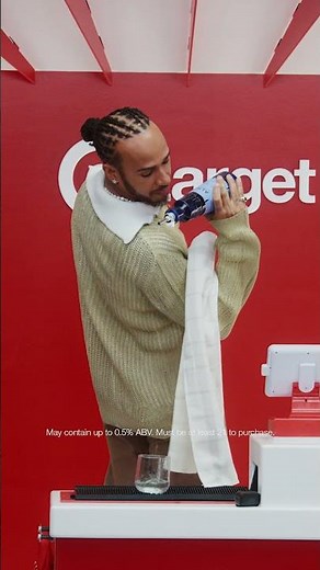 Mixologist-Level Precision Pours of Almave with Lewis Hamilton #TinyTarget #shorts