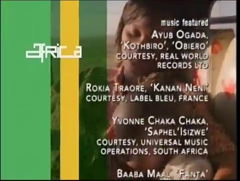 Nature Funding Credits 2001