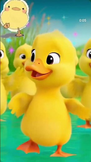 The Duck Song 🦆🎵 | Fun Kids Song | Cute Duck Cartoon