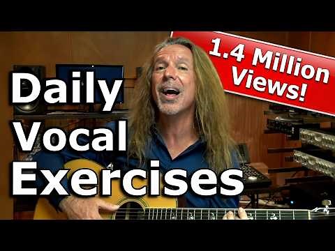 Free Vocal Warm Up Exercises - Daily Vocal Warm Ups - Vocal Tutorial - Ken Tamplin Vocal Academy