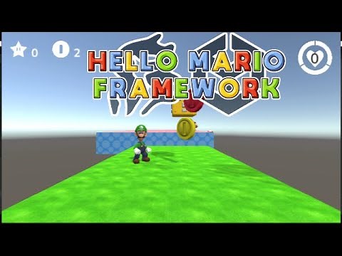 Hello Mario Framework 3D (Showcase Video)