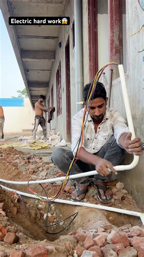 Electric engineer hard work factory | live electrical work electrician #short #shortsfeed
