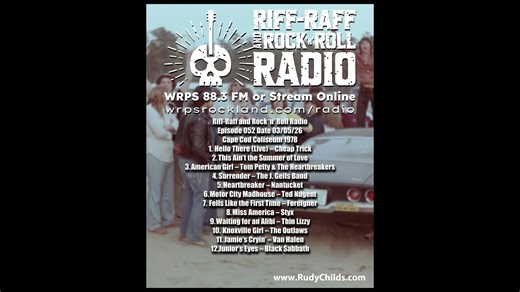 052 Riff Raff 03-05-26 Cape Cod Coliseum 1978