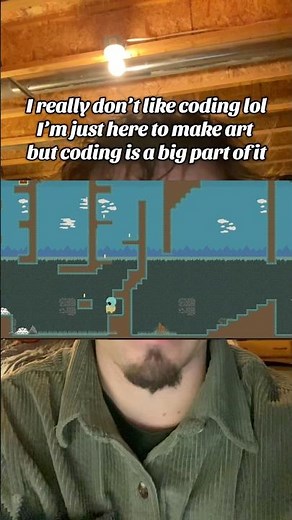 Making a 2D platformer in Godot. #illustration #godot #gamedev #artist #digitalart