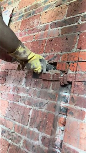 Wall linear grooving process