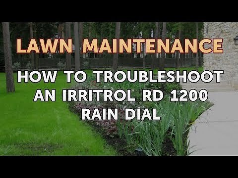How to Troubleshoot an Irritrol RD 1200 Rain Dial