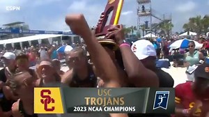 USC defeats top-ranked UCLA to capture its third consecutive beach volleyball title