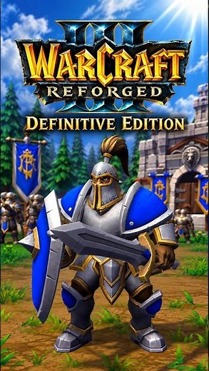 Warcraft 3 Human Footman Definitive Graphics