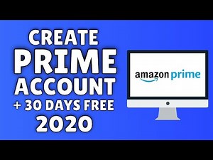 How To Create Amazon Prime Account | Subscribe & Get 30 Day Free Trial! ✅