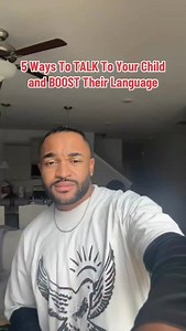 FIVE 👋🏾 ways to BOOST your child’s language just by talking! Let’s learn together! #speechtherapy #speechtherapist #speechtherapyideas #slps #slp #languagedevelopment #earlyintervention #speechpathology #singingslp | Singing SLP