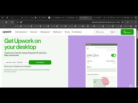 How to Download Upwork Desktop App & Setup Time Tracker | How to Install Upwork Time Tracker