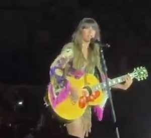 Ella Langley performing "It Wasn't God Who Made Honkey Tonk Angels" at the Still The Problem Tour. #StillTheProblemTour