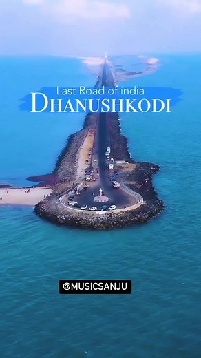 Rameshwaram to Dhanushkodi is one of the popular road routes for the...