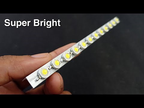 How To Make Mini 12V Dc Led Tubelight At Home | DIY Led Tubelight | By - CreativeShivaji