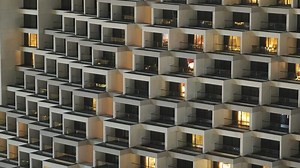 Download Windows Pattern On a Modern Building for free