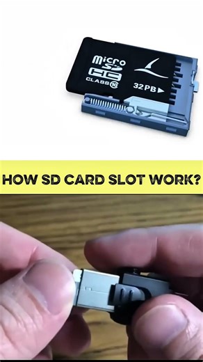 How an SD Card Slot Actually Works #shorts