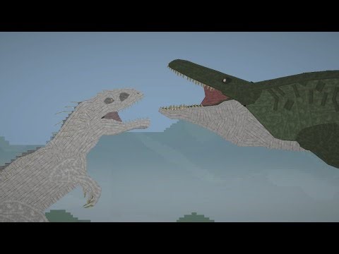 Accurate mosasaurus in melon playground