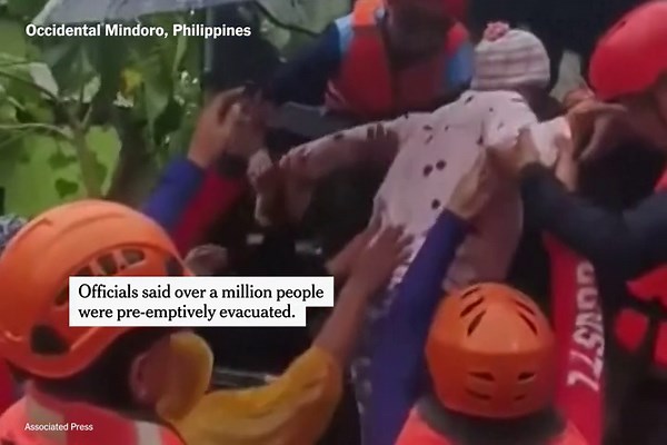 Philippines, Still Reeling From One Typhoon, Is Hit by Another
