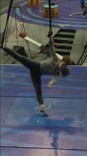 Aerial Circus Performer Warms Up | Ringling®