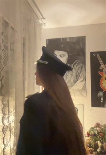 Perfecting My Military Uniform for TikTok