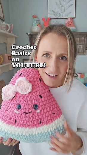 Learn how to crochet! 🧶 📌SAVE this post I'm super excited to be able to share my passion with you. I'm ready to TEACH YOU to CROCHET! Now is your chance to give it another try. Maybe it's been years or you've never attempted it. I'm here to help make it stick. Who's ready? 🤚🙋‍♀️ Head over to my YouTube ▶️ and check out my new series "Crochet for Beginners" Link here 👇👇👇 youtube.com/@KnotsMerryYarn Etsy link for pattern: https://knotsmerryyarn.etsy.com/listing/1516148119 Whether you are an