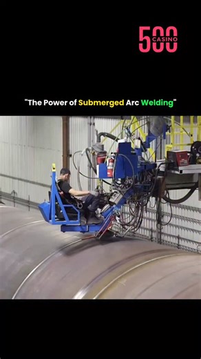 The Curious Core on Instagram: ""This video demonstrates the submerged arc welding (SAW) process, a highly efficient and versatile welding technique commonly used for joining thick steel plates in heavy industries. The process involves the formation of an arc beneath a blanket of granular flux, which shields the weld from atmospheric contamination, minimizes spatter, and ensures deep penetration and high-quality welds. Watch as the equipment, setup, and welding procedure are shown step by step."
