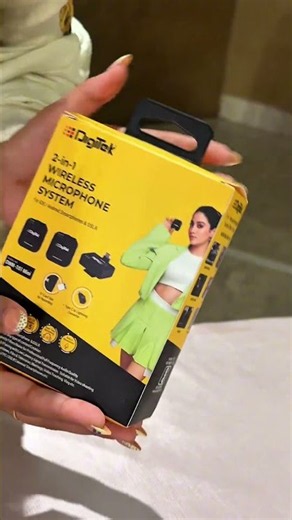 Digitek DWM 101 Mini Wireless Mic | 80M Range, TF Card Recording & Real-Time Monitoring
