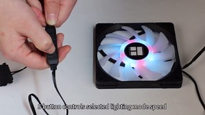 Thermalright 5V 3PIN A-RGB Fan Controller, 5V Lighting Computer Case Fan Controller, Supports 3pin ARGB Lighting Interface, Sata Power Supply
