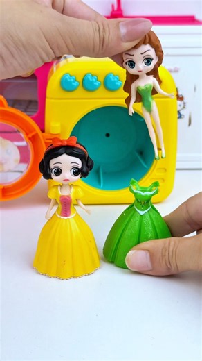 ASMR Toy Unboxing Anna & Snow White Disney Princess Toy | Satisfying Toy Sounds #Shorts