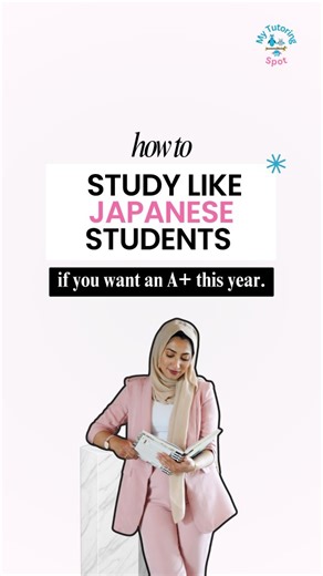 My Tutoring Spot | Online Tutoring | Homeschool Support | This is how you study like Japanese students, get an A+, and stop exhausting yourself. They don't struggle the whole day. Surprisingly,... | Instagram
