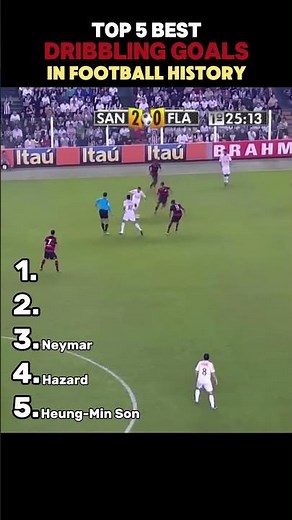 BEST DRIBBLING GOALS IN FOOTBALL HISTORY