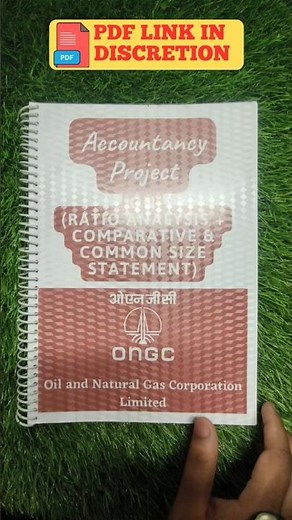 Accountancy Project File on ONGC (CBSE CLASS 12th) #project #viral #trending #schoolproject