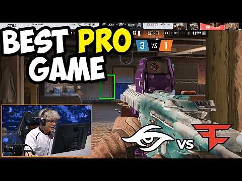 The BEST Rainbow Six Pro League Match Ever Played (Full Game)
