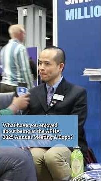 Editor-in-Chief Denys Lau on the sense of community he felt at the APHA 2025 Annual Meeting & Expo