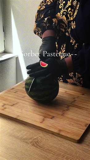 Sorbet pastèque 🍉🍉🍉 #sorbet #sorbetpasteque #fruitsrouges #recettefacile #fyp #glace #healthy
