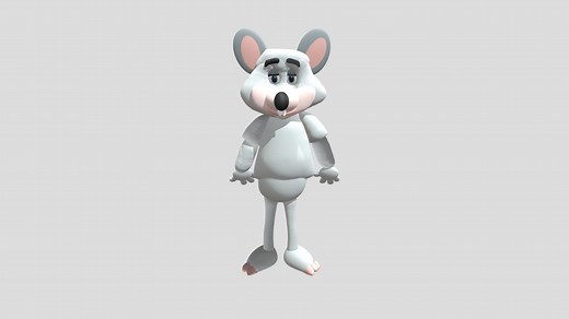 Chuck e cheese - Download Free 3D model by louayleo