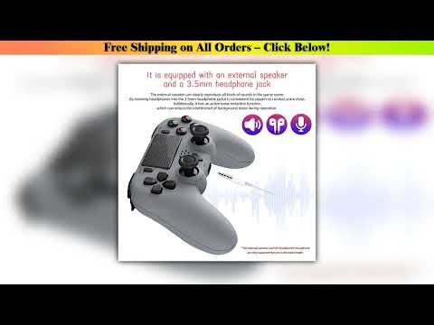 Wireless Gamepad for P5 Bluetooth-compatible Game Controller for P5/P5 Slim/P5 Pro Joystick with