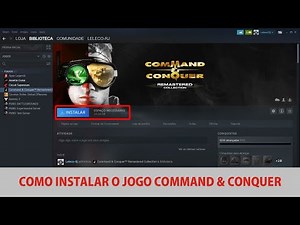 Como instalar o jogo Comand & Conquer