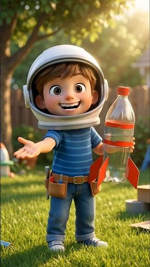 Leo's Tiny Universe l Ep. 4: Leo’s First Rocket Launch! 🚀