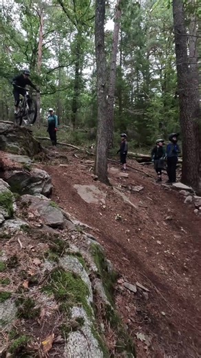 Crazy drop in Mölnlycke #mtb #sweden #orbea #drop #jump