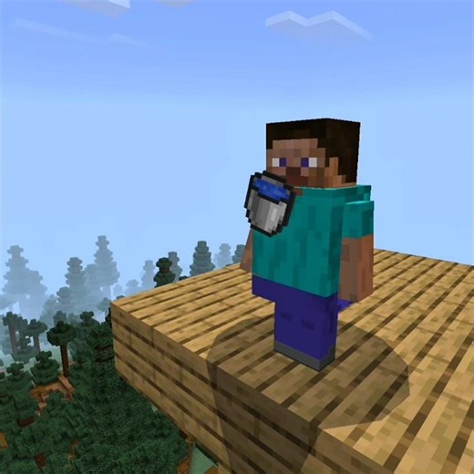 Fat Steve MLG In Minecraft #shorts #viralshorts