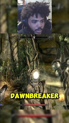 Unlocking Dawnbreaker in Skyrim #skyrim #theelderscrolls #elderscrolls