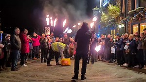 5K views · 235 reactions | Tourchlight by the Fleece Inn Haworth | Haworth village | Facebook