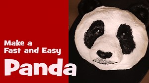 Fast Panda - An Easy-Peasy Paper Mache Project • Ultimate Paper Mache