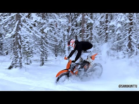 KTM SX 125 - In The Snow