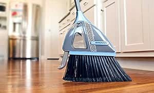 Vabroom 2-in-1 Sweeper with Built-in Vacuum, Combination Cordless Vac, Broom and Dust Pan Set for Cleaning Wood, Tile and Laminate Floors (4)