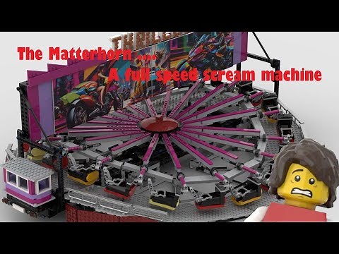 LEGO Matterhorn Fairground ride (Instructions & Kits https://linktr.ee/gregosfairground)