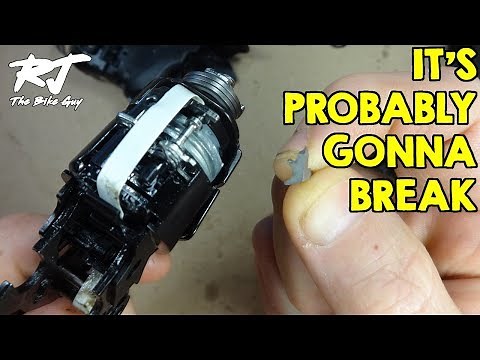 Disassemble Broken Shimano 105 Shifter (Left ST-5600)